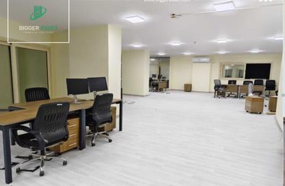 Office Space - Studio - 3 Bathrooms for rent in Al Laselky St. - El Laselky - New Maadi - Hay El Maadi - Cairo