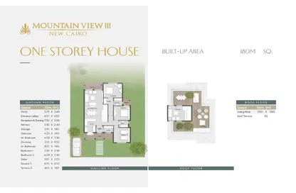 Villa - 3 Bedrooms - 3 Bathrooms for sale in Mountain View 3 - 5th Settlement Compounds - The 5th Settlement - New Cairo City - Cairo