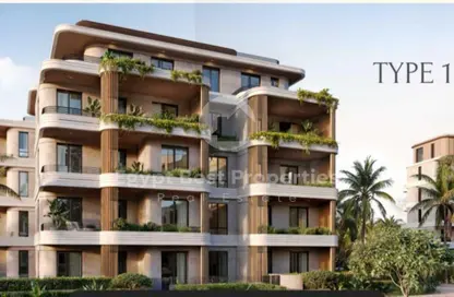 Apartment - 3 Bedrooms - 3 Bathrooms for sale in Crescent Walk - 5th Settlement Compounds - The 5th Settlement - New Cairo City - Cairo