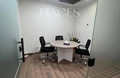 Office Space - Studio - 2 Bathrooms for rent in Bank Center Street - South Teseen St. - The 5th Settlement - New Cairo City - Cairo