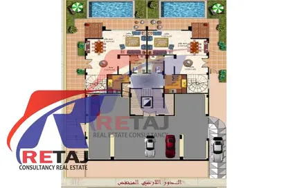 دوبلكس - 3 غرف نوم - 3 حمامات للبيع في عمارات البنفسج - البنفسج - مدينة القاهرة الجديدة - القاهرة