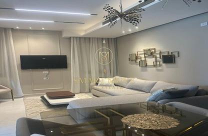 Apartment - 4 Bedrooms - 4 Bathrooms for rent in Aljazi Marriott Residences - Mohamed Naguib Axis - North Investors Area - New Cairo City - Cairo