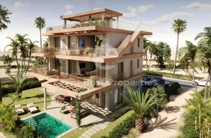 Chalet - 3 Bedrooms - 3 Bathrooms for sale in Ramla Lakeside - Qesm Ad Dabaah - North Coast