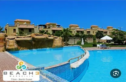 Villa - 3 Bedrooms - 3 Bathrooms for sale in Marseilia Beach 3 - Marseilia - Markaz Al Hamam - North Coast