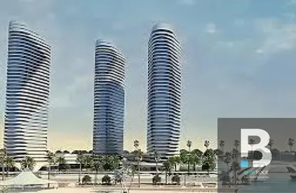 Chalet - 2 Bedrooms - 2 Bathrooms for sale in North Edge Towers - New Alamein City - Al Alamein - North Coast