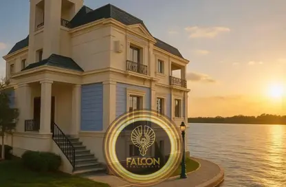 فيلا - 5 غرف نوم - 4 حمامات للبيع في جريان - مدينة زايد الجديدة - الشيخ زايد - الجيزة