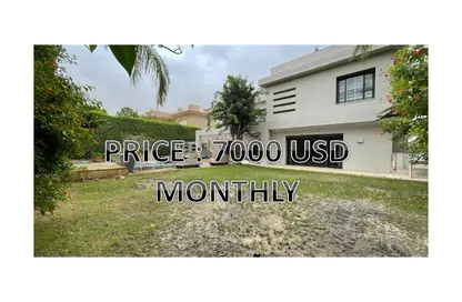 Villa - 4 Bedrooms - 4 Bathrooms for rent in Katameya Heights - El Katameya Compounds - El Katameya - New Cairo City - Cairo