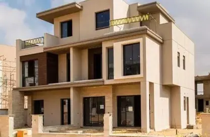 Twin House - 4 Bedrooms - 4 Bathrooms for sale in The Estates - Sheikh Zayed Compounds - Sheikh Zayed City - Giza