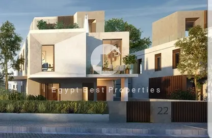 Duplex - 3 Bedrooms - 3 Bathrooms for sale in Karmell - New Zayed City - Sheikh Zayed City - Giza
