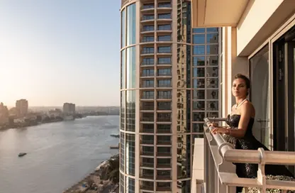 Apartment - 3 Bedrooms - 3 Bathrooms for sale in Nile Corniche St. - Garden City - Cairo