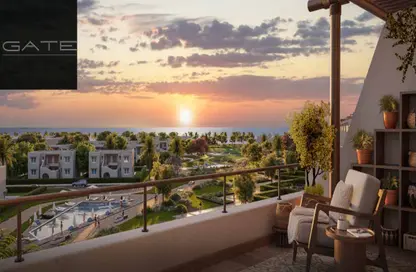 Chalet - 2 Bedrooms - 2 Bathrooms for sale in Hacienda West - Ras Al Hekma - North Coast