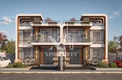 Twin House - 5 Bedrooms - 5 Bathrooms for sale in Hood 1 St. - Green Belt - 6 October City - Giza