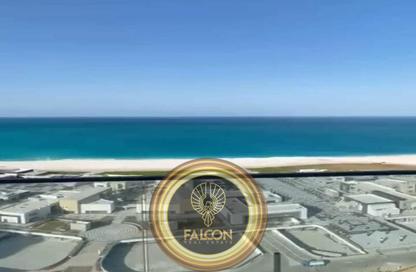 شقة - 2 غرف نوم - 2 حمامات للبيع في نورث ايدج تاورز - مدينة العلمين الجديدة - العلمين - الساحل الشمالي