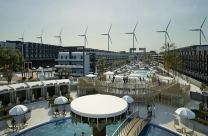 Chalet - 2 Bedrooms - 2 Bathrooms for sale in G-Bay - Al Ain Al Sokhna - Suez