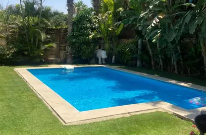Villa - 5 Bedrooms - 5 Bathrooms for rent in Lake View - 5th Settlement Compounds - The 5th Settlement - New Cairo City - Cairo