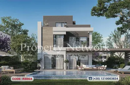 Apartment - 2 Bedrooms - 2 Bathrooms for sale in Palm Hills New Cairo - 5th Settlement Compounds - The 5th Settlement - New Cairo City - Cairo