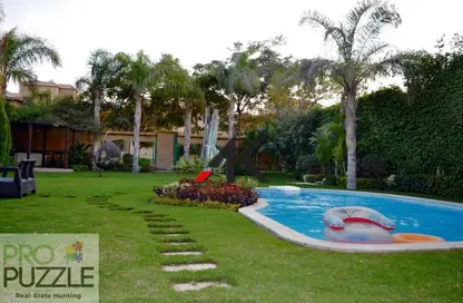 Villa - 5 Bedrooms - 4 Bathrooms for rent in Moon Valley - South Investors Area - New Cairo City - Cairo