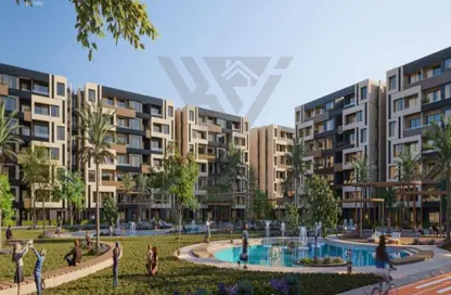 Apartment - 3 Bedrooms - 3 Bathrooms for sale in Hyde Park - 5th Settlement Compounds - The 5th Settlement - New Cairo City - Cairo