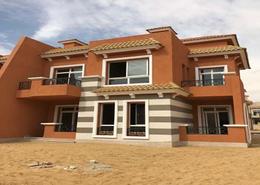 Twin House - 3 bedrooms for للبيع in Porto October - Green Belt - 6 October City - Giza