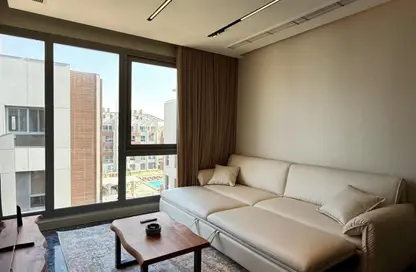 Apartment - Studio - 1 Bathroom for rent in Aljazi Marriott Residences - Mohamed Naguib Axis - North Investors Area - New Cairo City - Cairo