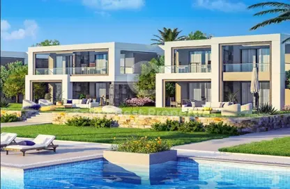 Townhouse - 3 Bedrooms - 3 Bathrooms for sale in La vista Ras El Hikma - Ras Al Hekma - North Coast