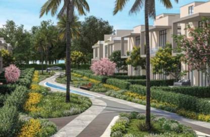 Townhouse - 3 Bedrooms - 3 Bathrooms for sale in Waslet Dahshur Road - Green Belt - 6 October City - Giza