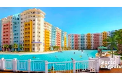 شاليه - 2 غرف نوم - 2 حمامات للبيع في جولف بورتو مارينا - العلمين - الساحل الشمالي