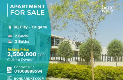 Apartment - 2 Bedrooms - 2 Bathrooms for sale in Taj City - 5th Settlement Compounds - The 5th Settlement - New Cairo City - Cairo