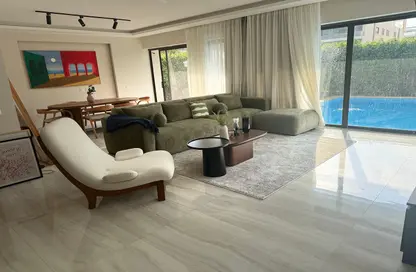 Apartment - 3 Bedrooms - 3 Bathrooms for rent in Lake View Residence - 5th Settlement Compounds - The 5th Settlement - New Cairo City - Cairo