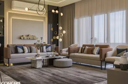 Apartment - 2 Bedrooms - 2 Bathrooms for sale in Lake View Residence - 5th Settlement Compounds - The 5th Settlement - New Cairo City - Cairo