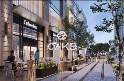 Shop - Studio - 2 Bathrooms for sale in Golden Gate - South Teseen St. - The 5th Settlement - New Cairo City - Cairo