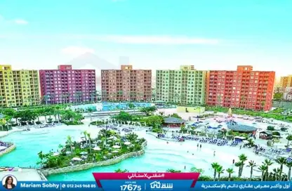 شاليه - 2 غرف نوم - 2 حمامات للبيع في جولف بورتو مارينا - العلمين - الساحل الشمالي