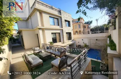 Villa - 6 Bedrooms for sale in Katameya Residence - The 1st Settlement - New Cairo City - Cairo