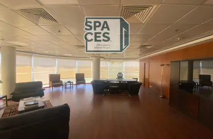 Office Space - Studio - 1 Bathroom for rent in Bank Center Street - South Teseen St. - The 5th Settlement - New Cairo City - Cairo