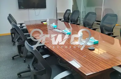 Office Space - Studio - 2 Bathrooms for rent in Cairo Festival City - North Investors Area - New Cairo City - Cairo