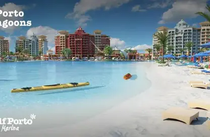 Chalet - 2 Bedrooms - 2 Bathrooms for sale in Golf Porto Marina - Al Alamein - North Coast