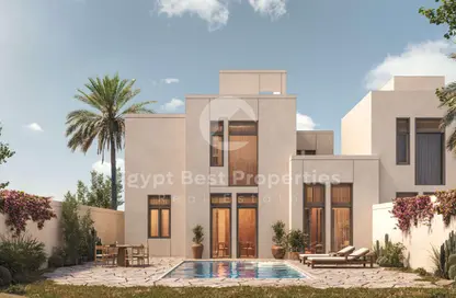 Chalet - 2 Bedrooms - 2 Bathrooms for sale in Swan Lake Gouna - Al Gouna - Hurghada - Red Sea