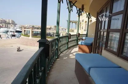 شقة - 2 غرف نوم - 1 حمام للايجار في ابو تيج مارينا - الجونة - الغردقة - محافظة البحر الاحمر
