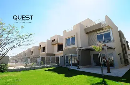Townhouse - 4 Bedrooms - 5 Bathrooms for sale in Palm Hills WoodVille - Al Wahat Road - 6 October City - Giza