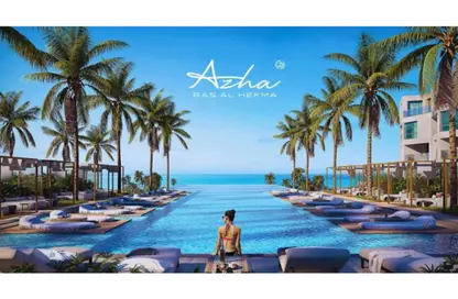Twin House - 3 Bedrooms - 3 Bathrooms for sale in Azha North - Ras Al Hekma - North Coast