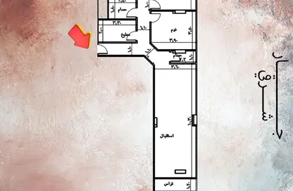 شقة - 3 غرف نوم - 2 حمامات للبيع في البوابة الرابعة - مينا - حدائق الاهرام - الجيزة