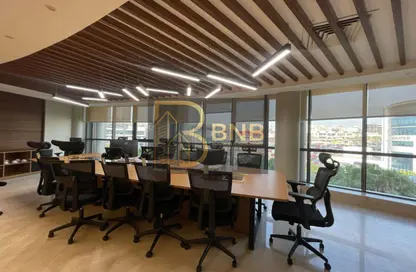 Office Space - Studio - 3 Bathrooms for rent in South Teseen St. - The 5th Settlement - New Cairo City - Cairo