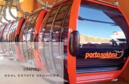 شاليه - 2 غرف نوم - 2 حمامات للبيع في بورتو ساوث بيتش - العين السخنة - السويس