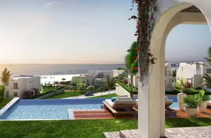 Townhouse - 3 Bedrooms - 3 Bathrooms for sale in Marseilia Beach 5 - Ras Al Hekma - North Coast
