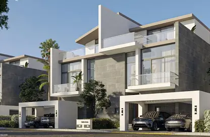 Twin House - 5 Bedrooms - 5 Bathrooms for sale in Saada Compound - New Cairo City - Cairo
