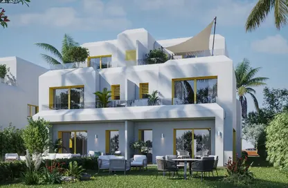 Twin House - 3 Bedrooms - 4 Bathrooms for sale in Jefaira - Ras Al Hekma - North Coast