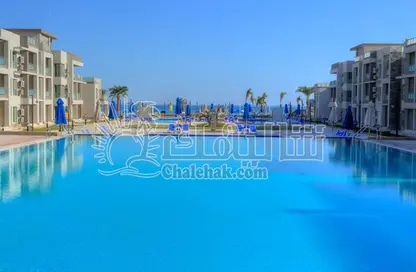 Chalet - 3 Bedrooms - 2 Bathrooms for sale in Aroma Beach - Al Ain Al Sokhna - Suez