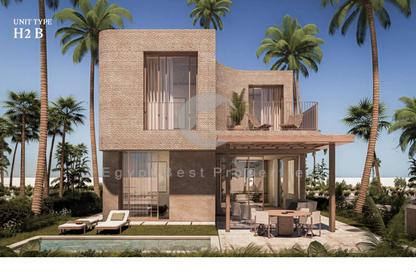 Villa - 3 Bedrooms - 4 Bathrooms for sale in Ramla Lakeside - Qesm Ad Dabaah - North Coast
