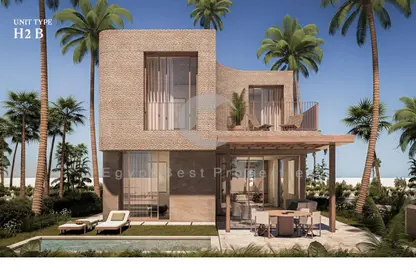 Villa - 4 Bedrooms - 5 Bathrooms for sale in Ramla Lakeside - Qesm Ad Dabaah - North Coast