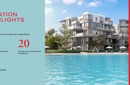 Chalet - 2 Bedrooms - 1 Bathroom for sale in Shamasy - Sidi Abdel Rahman - North Coast
